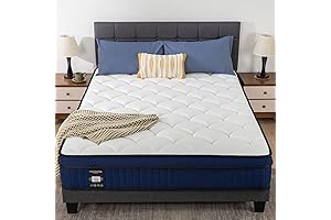 Giant Cushy Queen Size Pillow Top Mattress for Heavenly Sleep