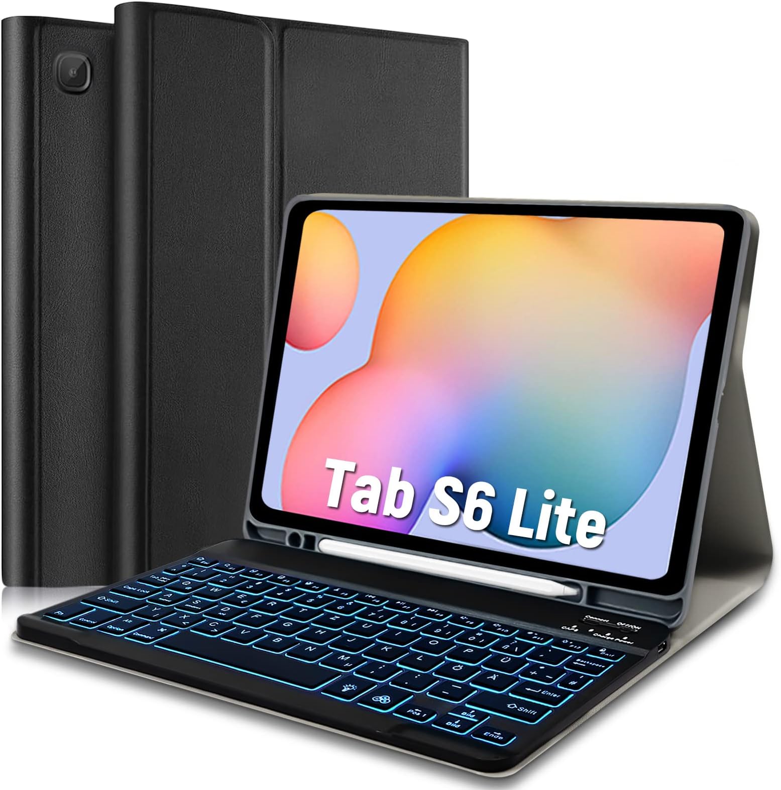 Fintie Tastatur Hülle für Samsung Galaxy Tab S6 Lite 10.4 2022/2020 SM
