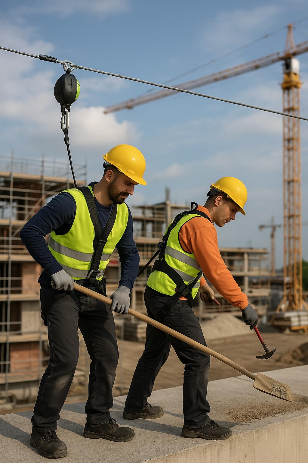 KRATOS SAFETY Ligne de Vie temporaire en Sangle