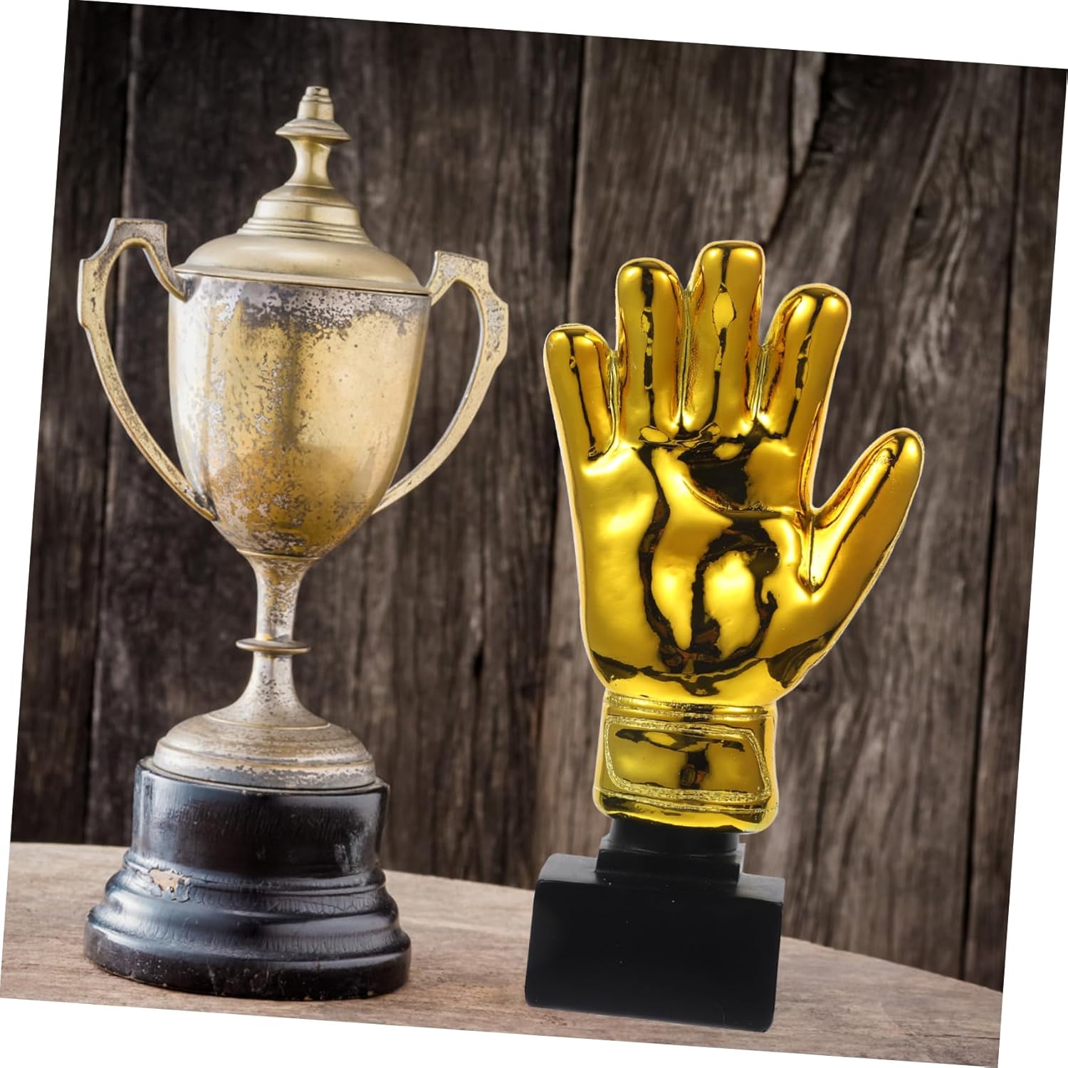 GALPADA Plastic Award Trophy in Glove Shape Soccer Goalkeeping Award for Boys and Girls Adults