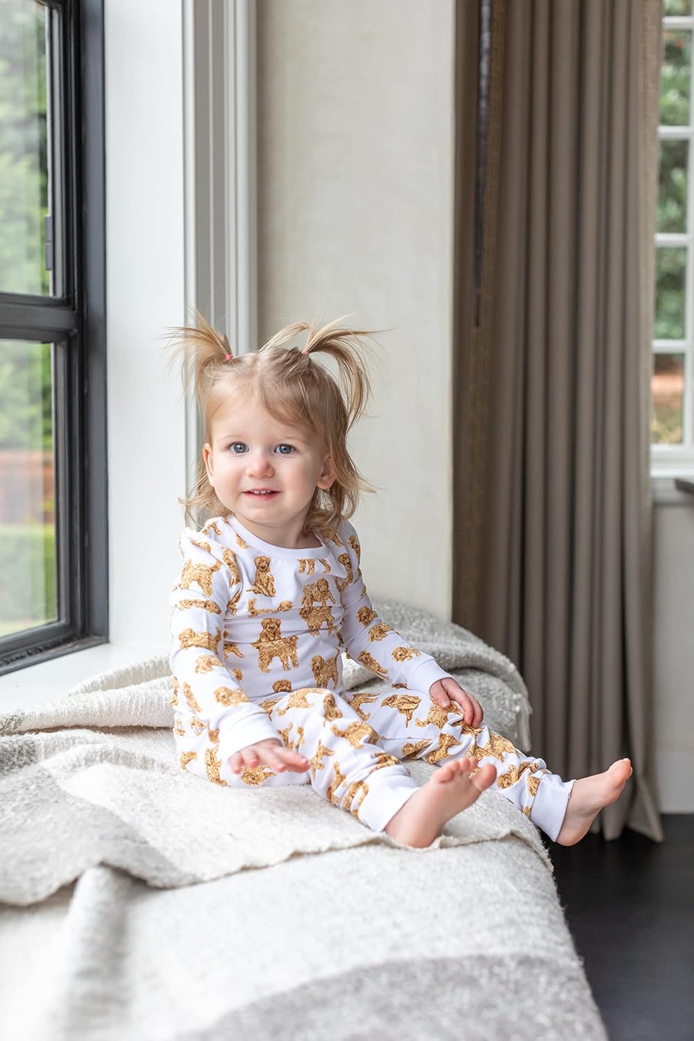 Mud Pie Children's Dog Breed Toddler Pajama Set - Image 2