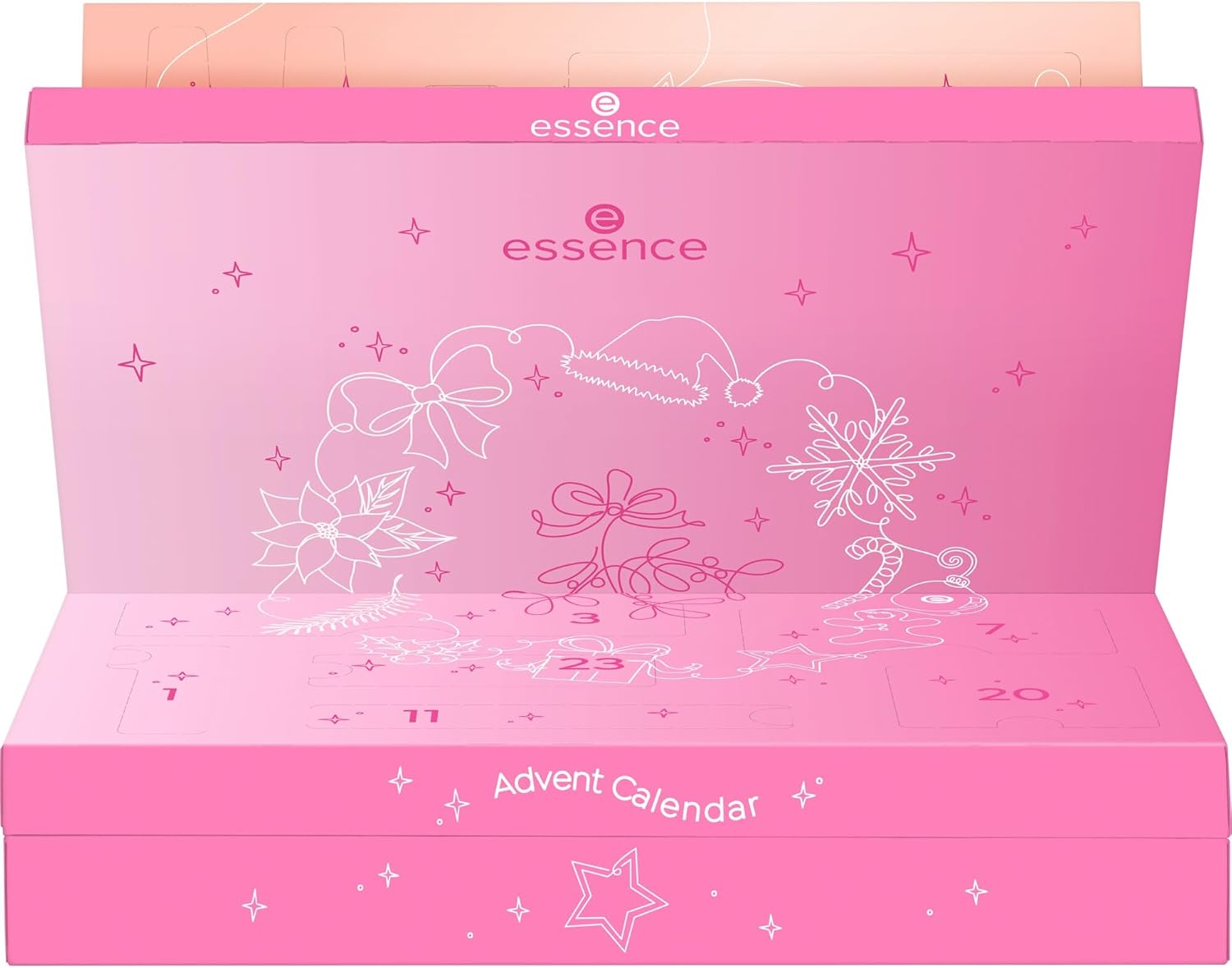 essence Make My Heart Sparkle Advent Calendar, Makeup Calendar, 24 Beauty Surprises, Holiday Gift, Exclusive Products