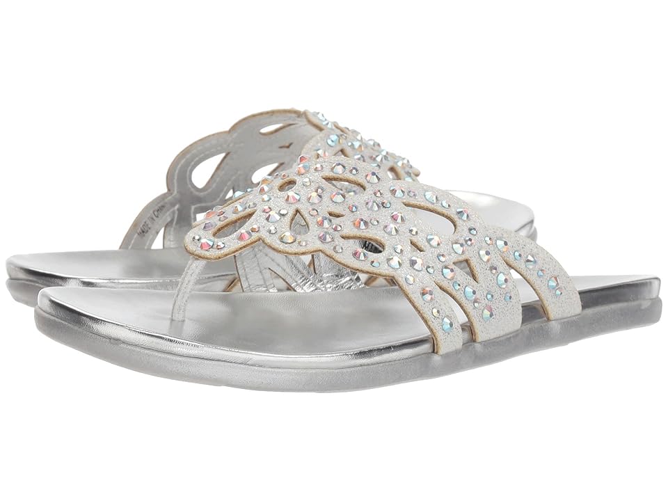 

Kenneth Cole Reaction Kids Slim Flutter (Little Kid/Big Kid) (Silver) Girl's Shoes