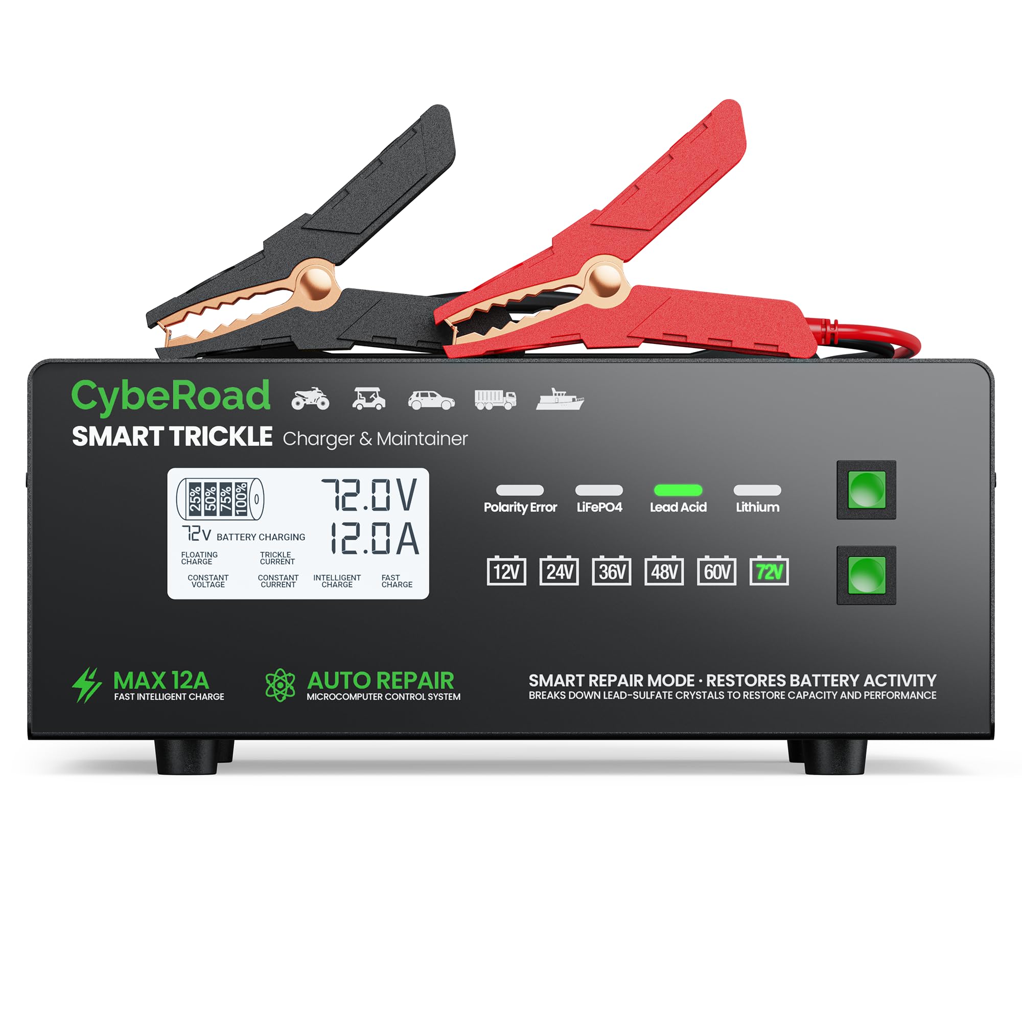 Photo 1 of Zustov Smart Battery Charger - 12V-72V
