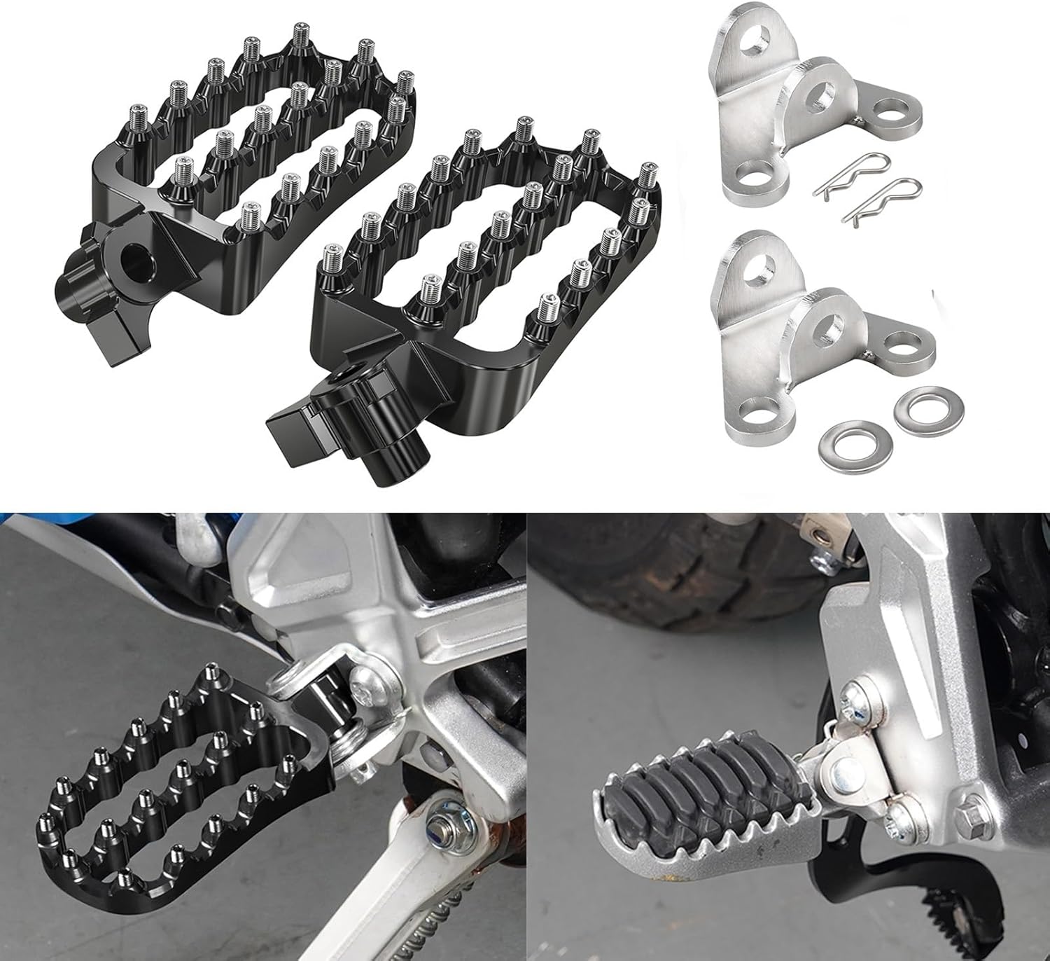 Porte-bagages Arrière Moto Yamaha Tenere 700 XTZ700 2019-2023 - Aluminium Noir Pour Top Case