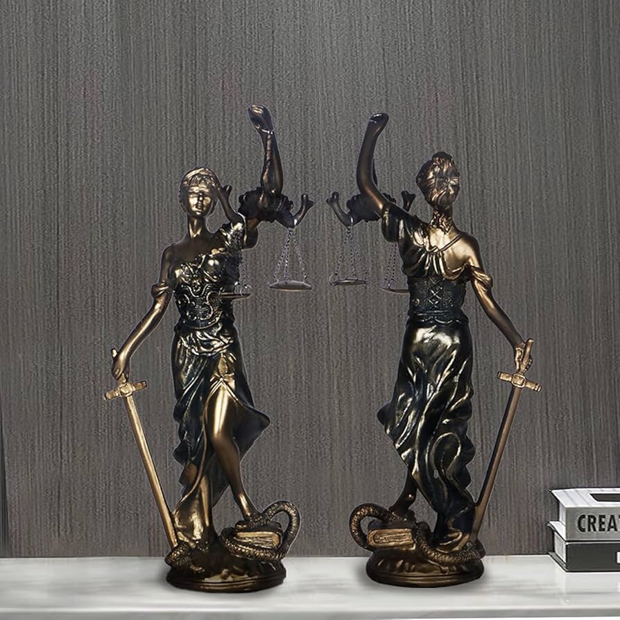 彫刻 女神 司法 弁護士 盲目の正義の女神 テミス 彫像 ギリシャ 神話 裁判所 Amazon.co.jp: 彫刻 女神 司法 弁護士 盲目の正義の女神 テミス