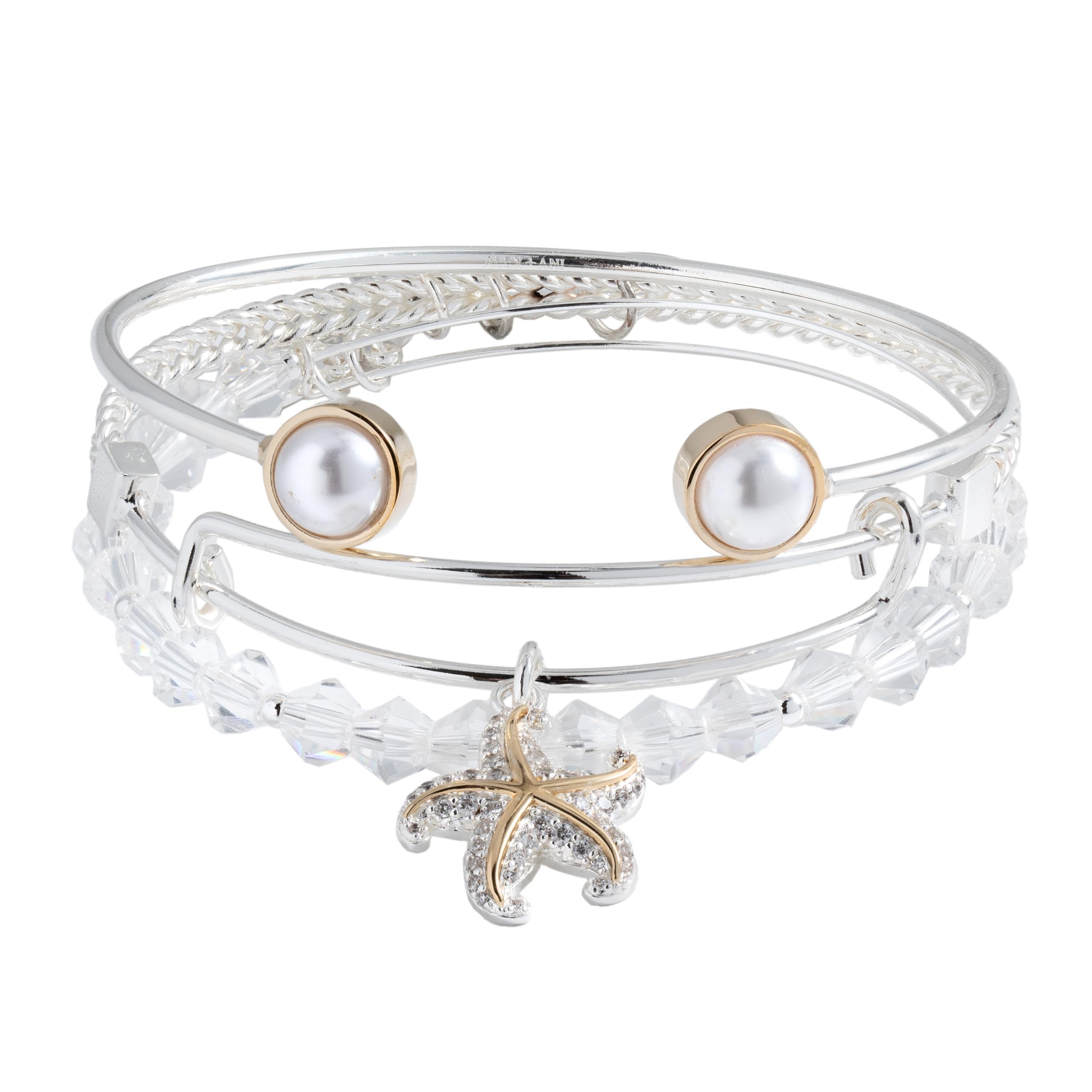 Alex and Ani Textured Goldfish Charm Bangle