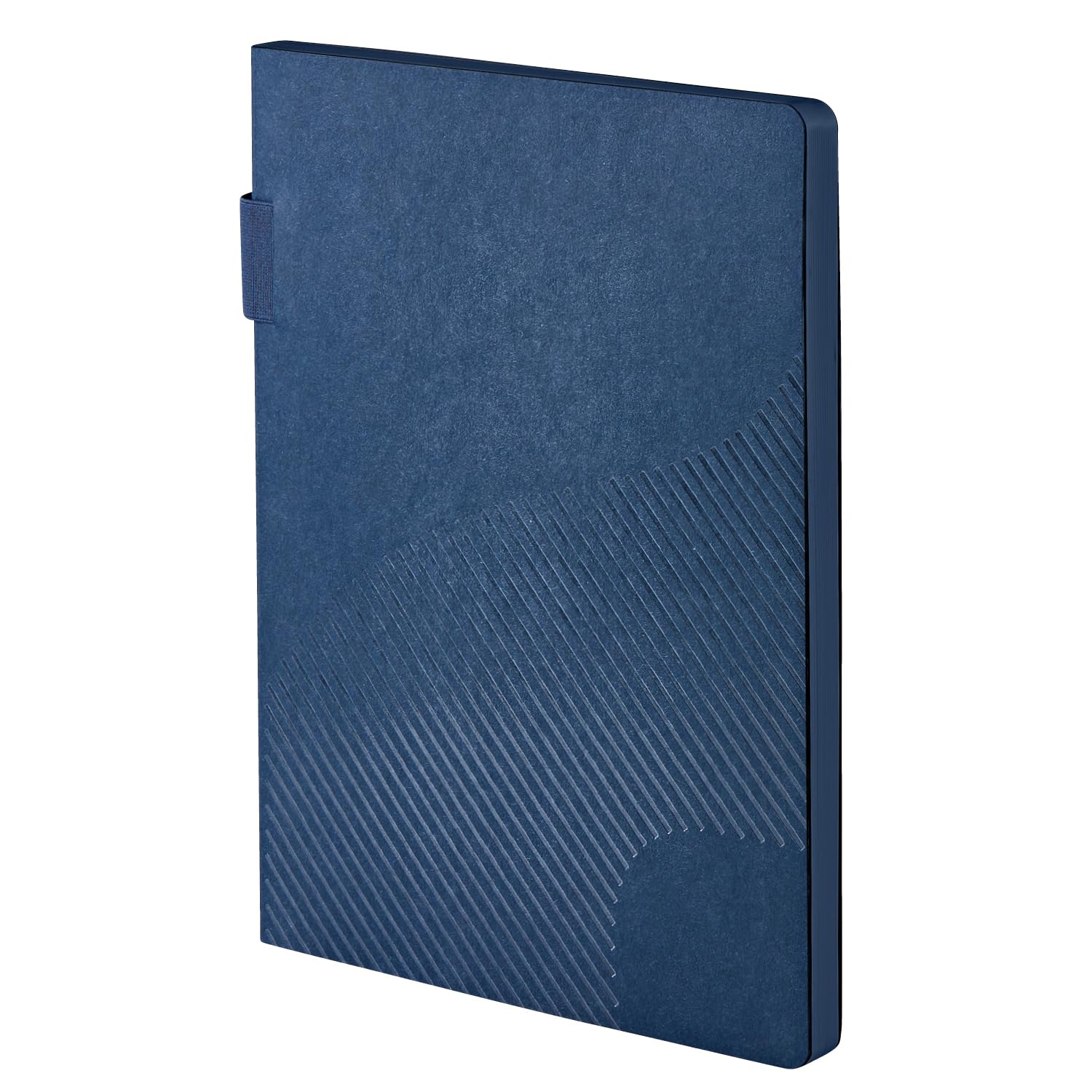 Nuuna Notizbuch A4+ | Workbook XL - Bleu Nuit by MUT Design Studio | Millimeterpapier + MUT Raster Grau | 192 nummerierte Seiten | 120 g Premium-Papier | Naturkarton blau | made in Germany