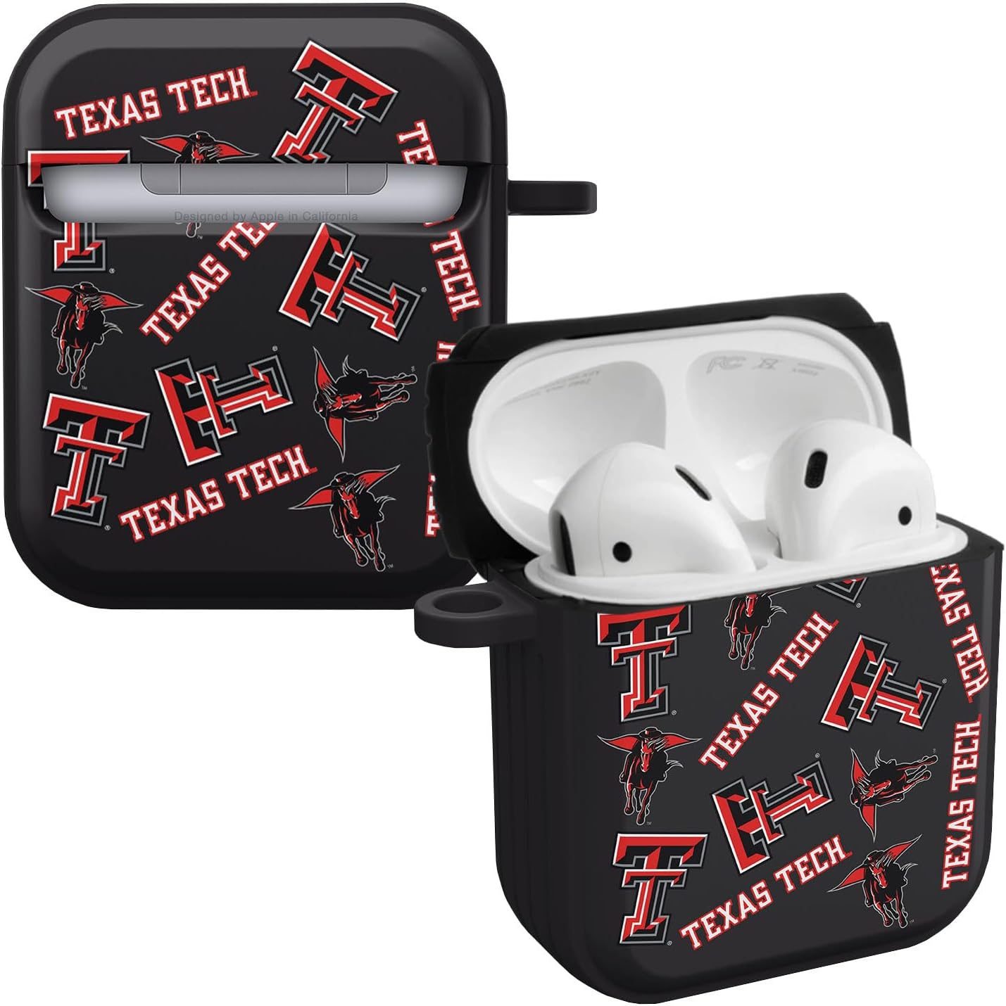 Affinity Bands Texas Tech Red Raiders HDX Case Cover Compatible with Apple AirPods Gen 3 (Classic)