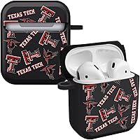 Vista 14 de AFFINITY BANDS Texas Tech Red Raiders Camo HDX - Funda compatible con Apple AirPods Generaciones 1 y 2