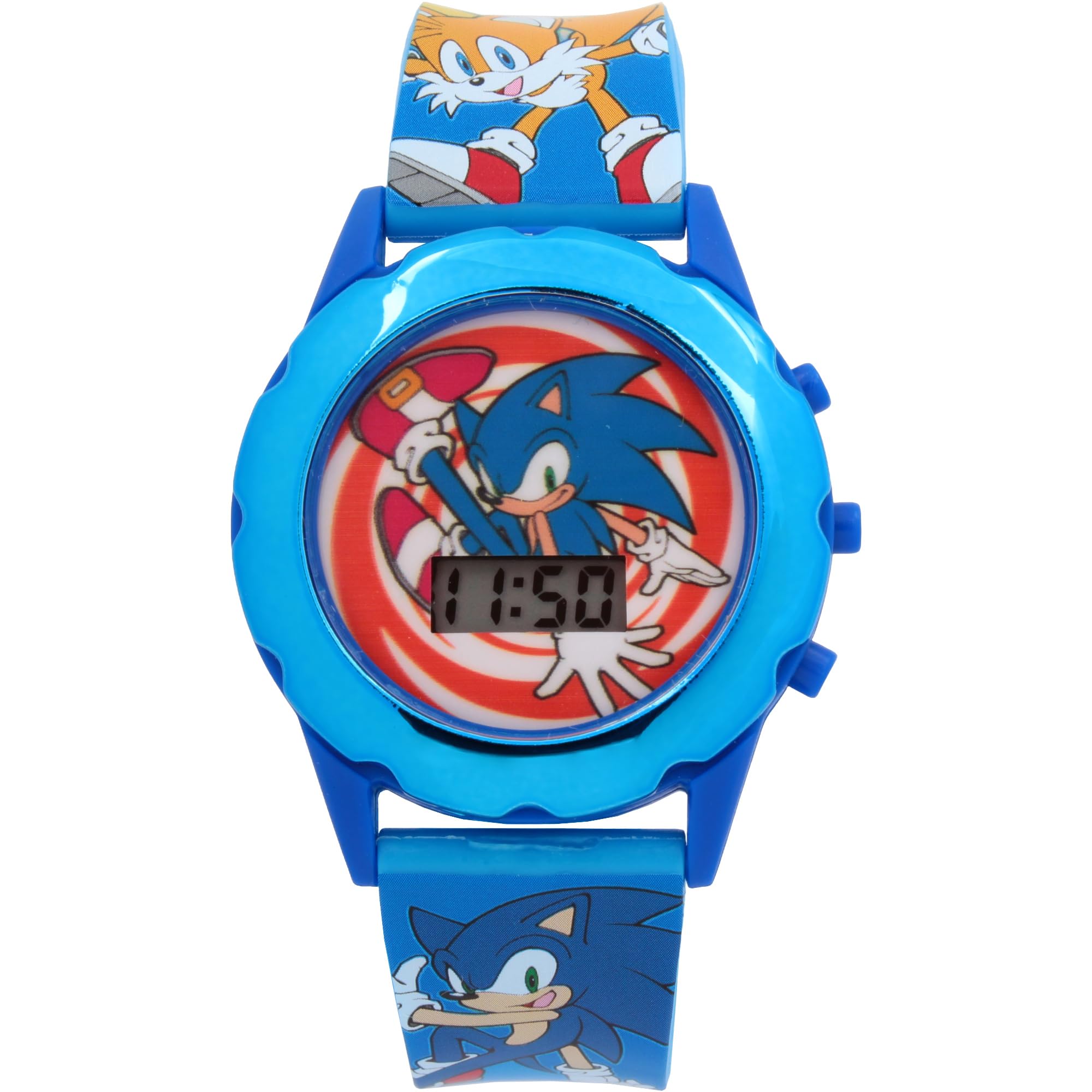Sonic, The Hedgehog Digital Flashing LCD Watch (SNC4293MAC)