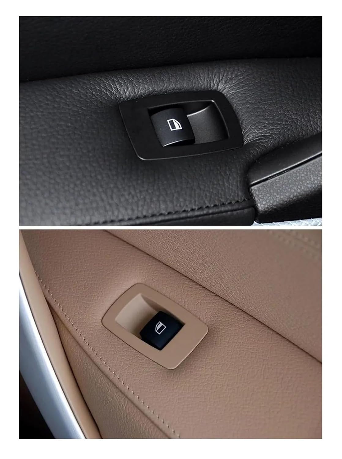 Lifter Window Switch for BMW E90 for BMW 3 Series 318 320 323 325 328 330 335 2006-2011 Car Electric Power Master Window Switch Replacement Window Regulator Button (Color : Model C Black)