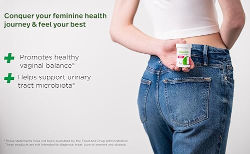 Miniatura 5 de Bio K+ Women's Health - Suplemento probiótico para mujeres apoya la salud del tracto vaginal y urinario con 2 mil millones de UFC 2 cepas,