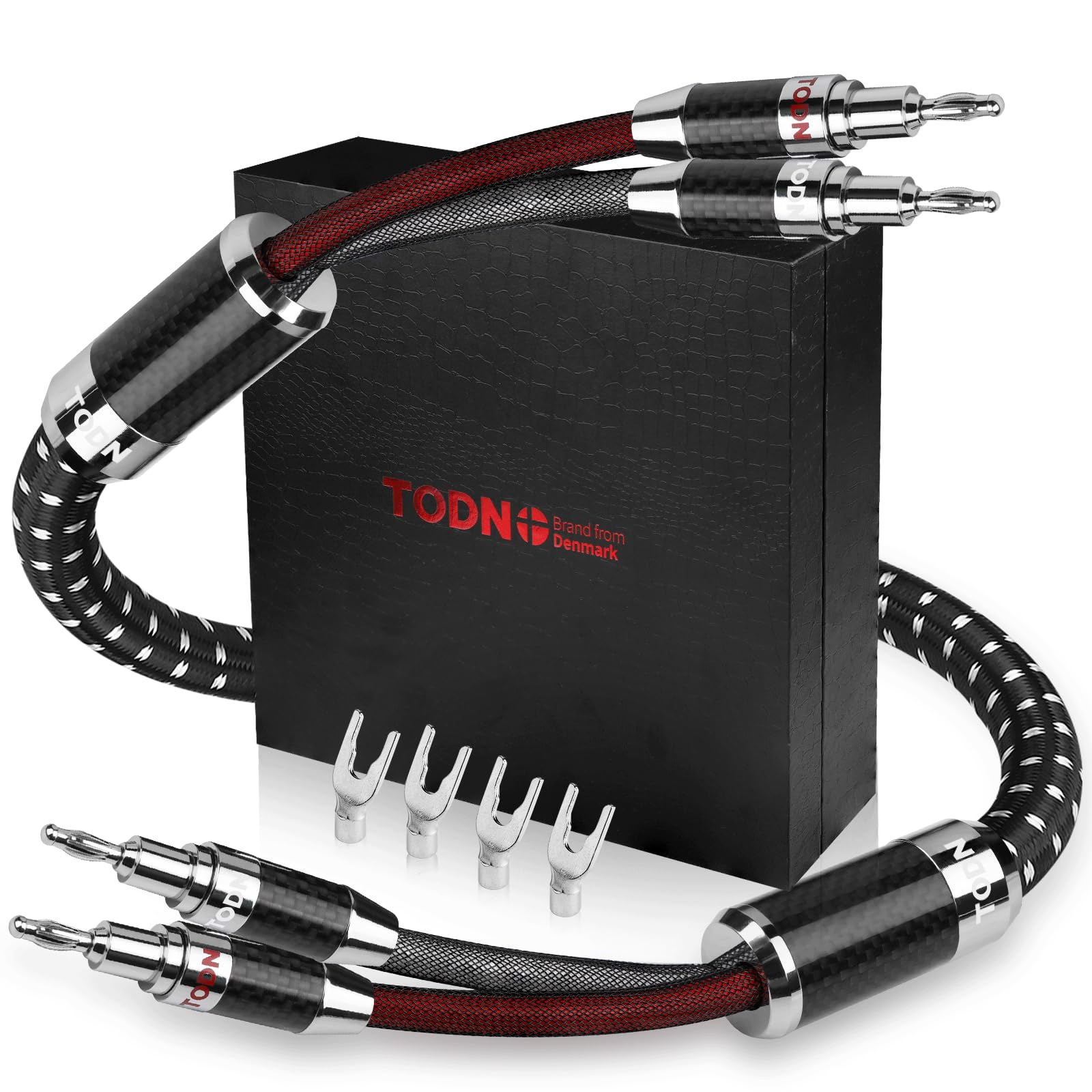 Amazon.com: TODN HiFi Speaker Cable with Banana Plug and Spade