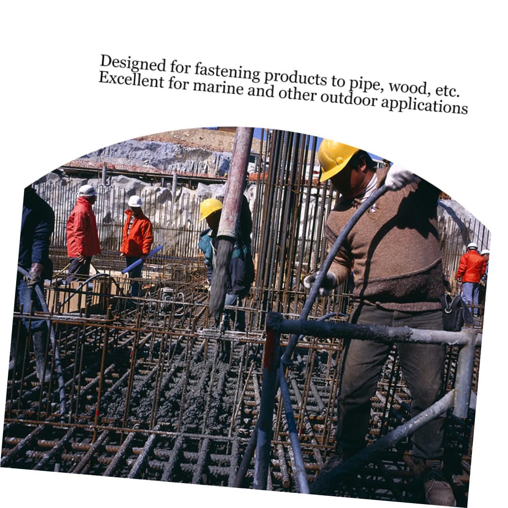 Wear-Resistant U-Bolt Stainless Steel Replacement Fastener for Industrial Use U-Shaped Design with Nuts and Washers for Piping and Construction