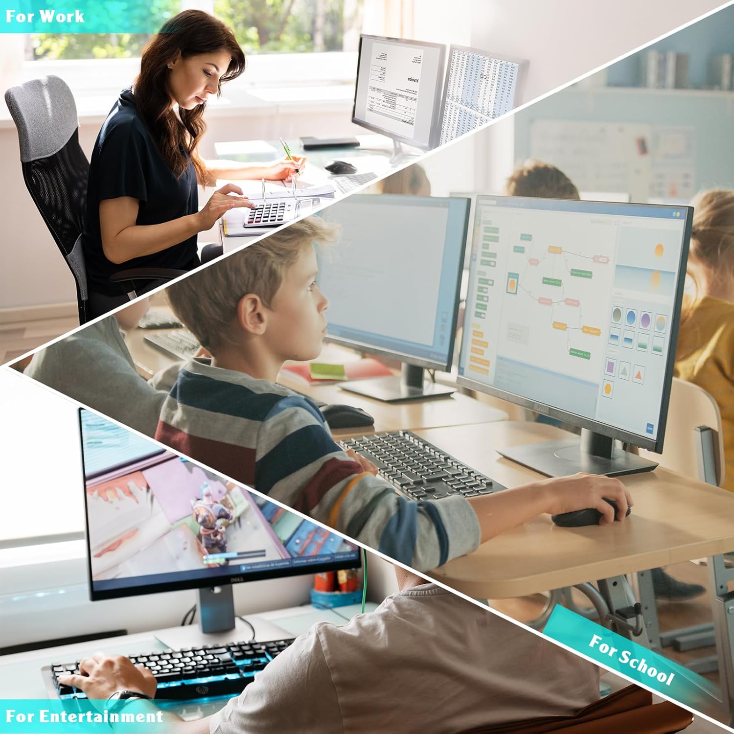 Xuhal 50 Pcs Black USB Wired Mouse Bulk 1000 DPI 3 Button Corded Computer Mouse Multicolor Light Cable Mouse Gaming Mouse Office Home Optical Mice Simple USB Mouse for Computer Laptop Desktop PC