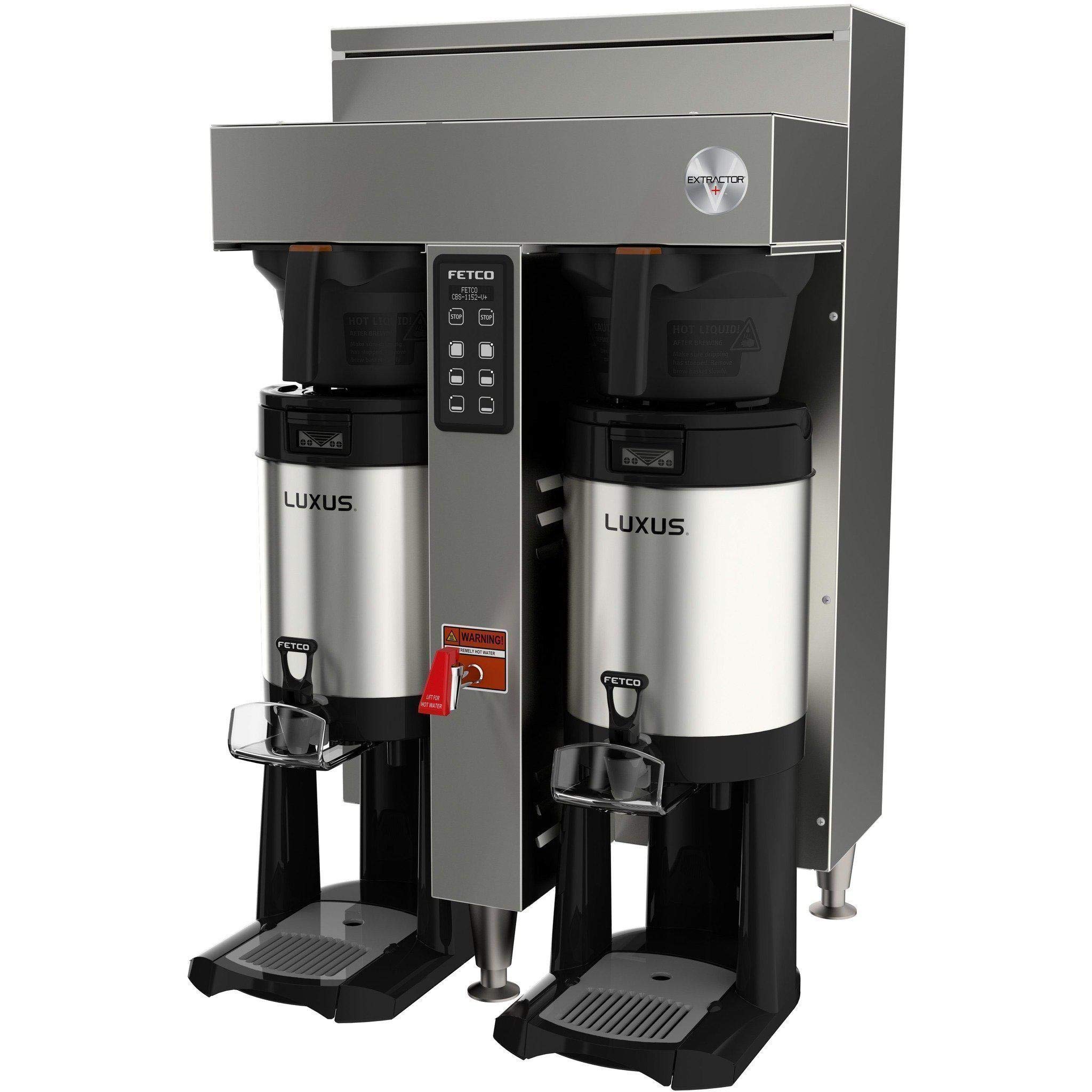 Amazon.com: Fetco Extractor CBS-1152-V+ Twin 1.5 Gal. Coffee