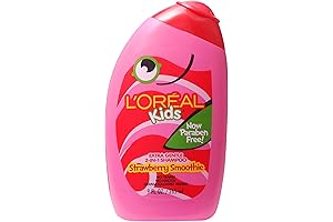 L'Oreal Kids Extra Gentle 2-in-1 Tear-Free Shampoo and Conditioner in Strawberry Smoothie...