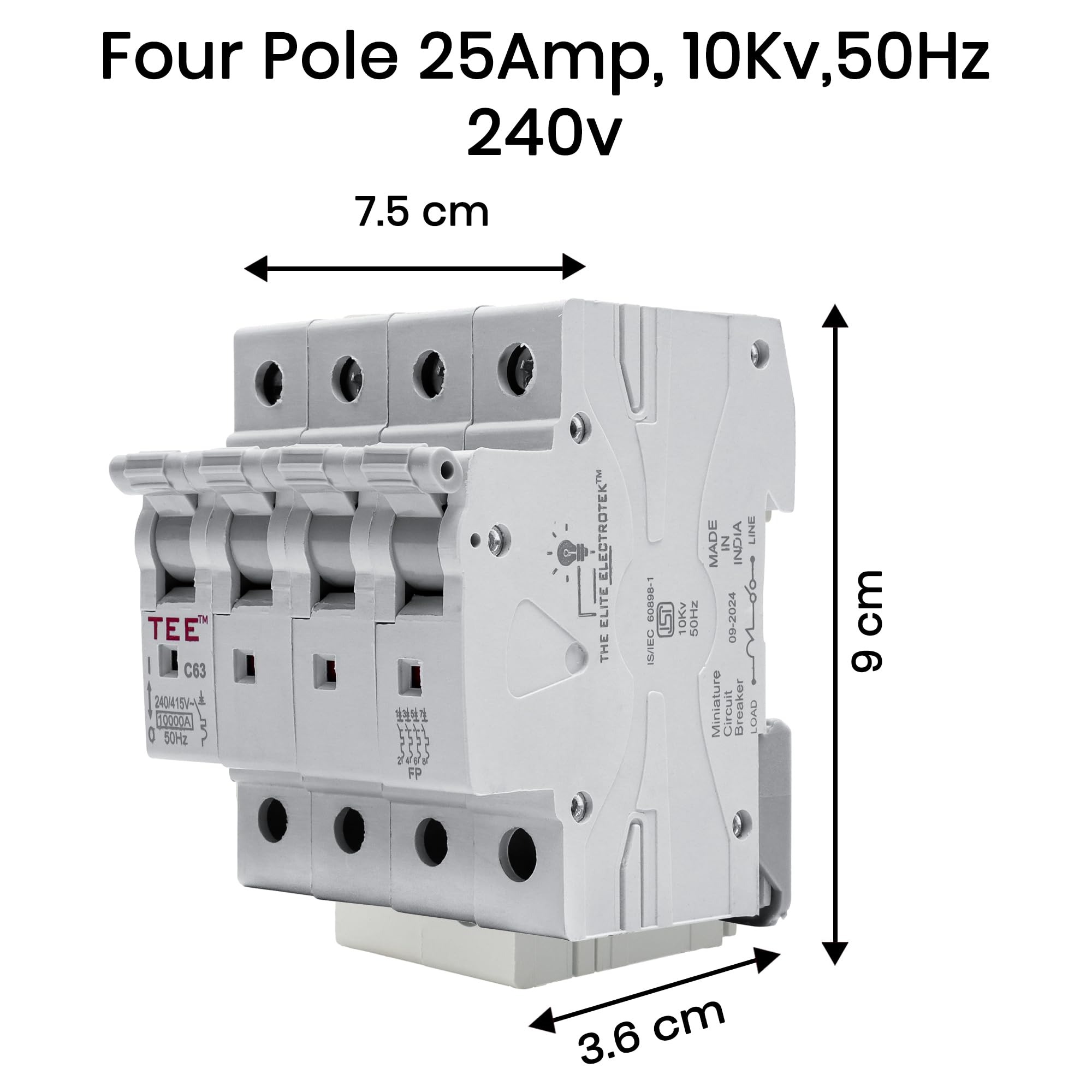 IP65 Waterproof Electrical Distribution Box - Taxnele DC MCB PV L7 - View #5