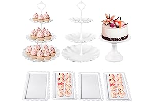 7 Pcs Cake Decoration Cupcake Tower Stand for Dessert Table Party