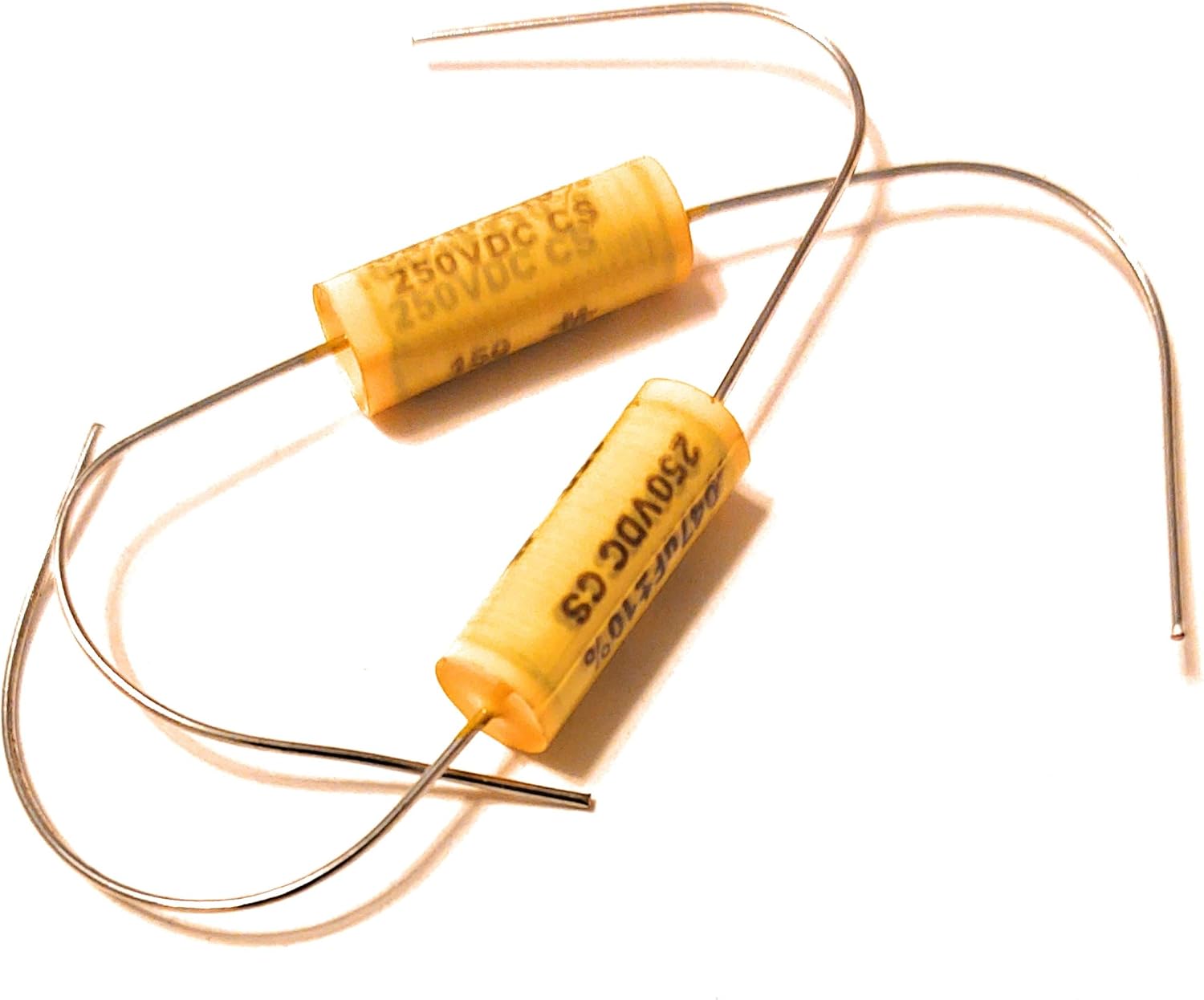 2 x .047uf 250v CDE Mallory 150M Guitar Tone Capacitors