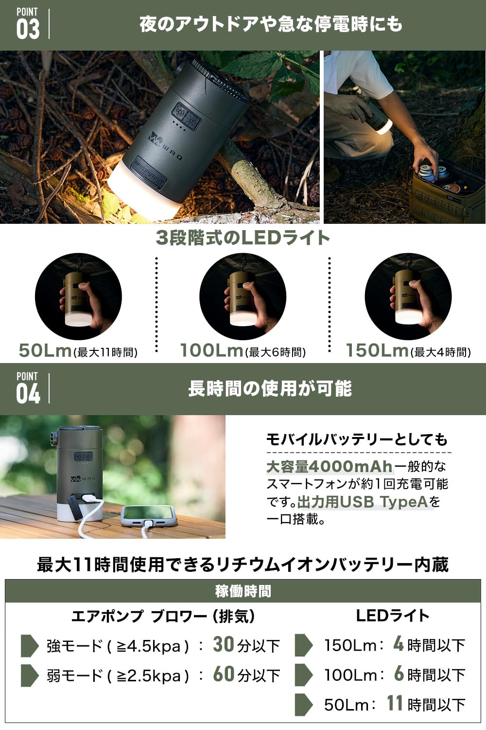 ライト・ランタン WAQ LED LANTERN2 + HighPower Air Pump Amazon.co.jp: WAQ High Power Air Pump 電動ポンプ エアポンプ