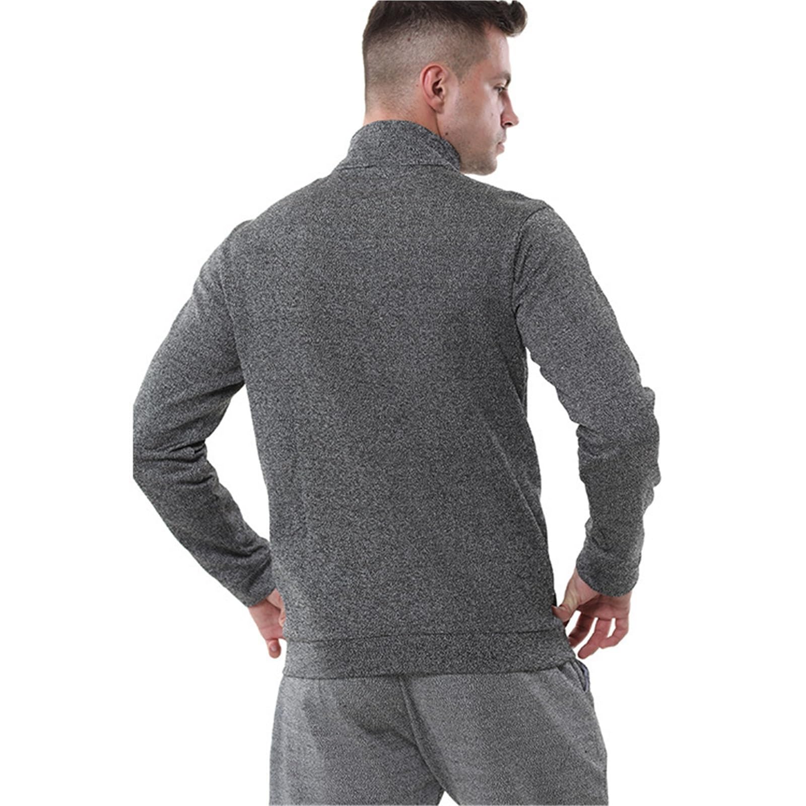Schnittfeste Handschuhe, Outdoor-Sport-Strickjacke mit Reißverschluss, schnittfeste Kleidung, modische und leichte Sicherheits-Schutzkleidung aus Polyethylen(Small)