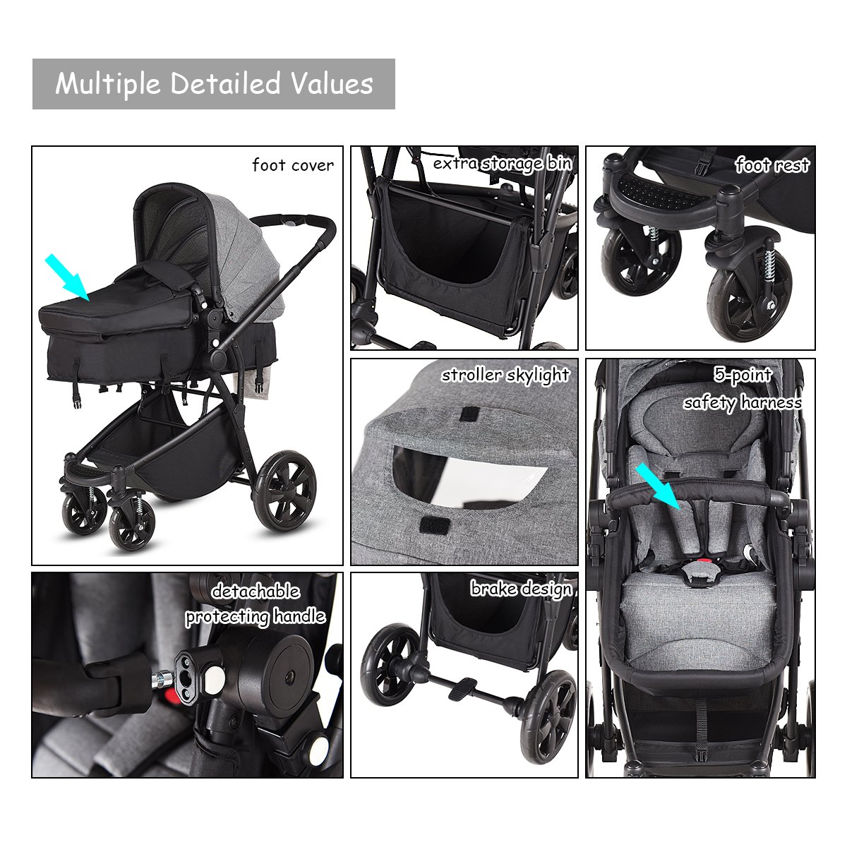 costzon stroller