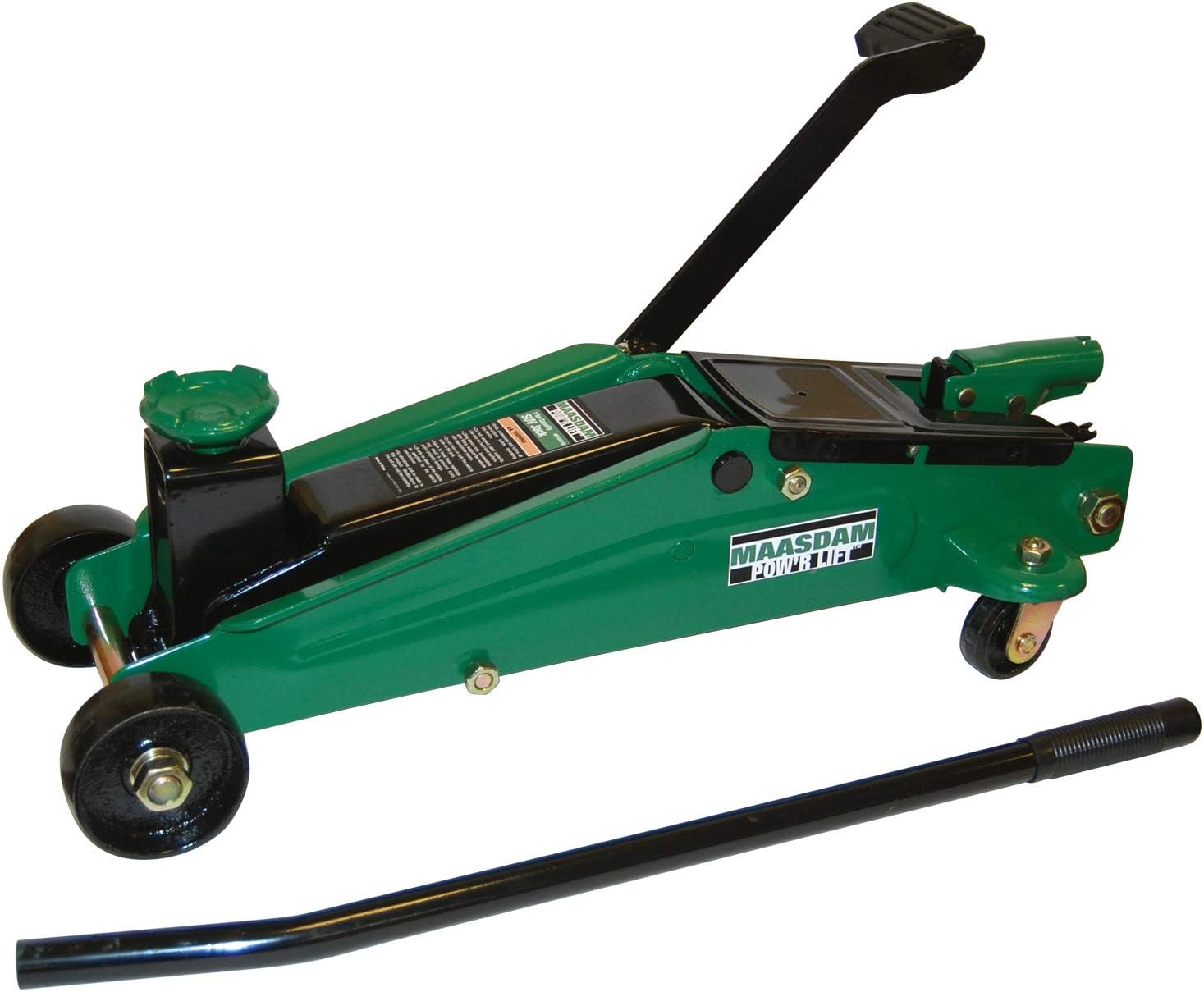 MaasdamMaasdam Pow'R Lift MPL1449HD SUV Jack with Foot Pump, 3 Ton,Green