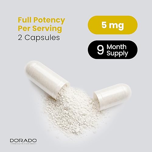 Miniatura 9 de Yohimbine HCL 5mg para hombres y mujeres (270 cápsulas) más potente que el polvo de corteza de Yohimbe - Garantía de calidad - Probado por terceros