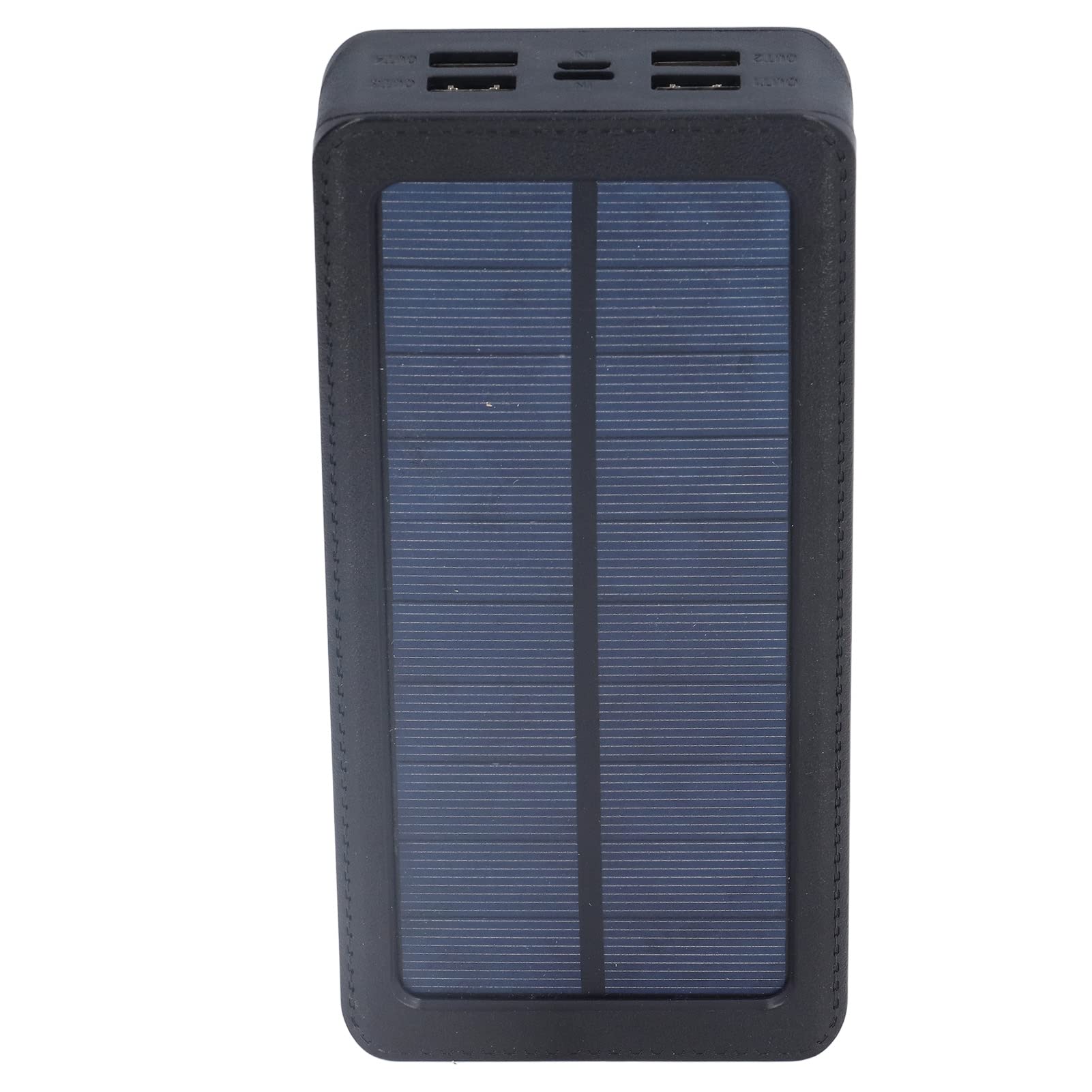 Power Bank Portatile, Power Bank Solare 32 LED 30000 MAh Power Bank di Grande capacità 4 USB Ricarica Rapida Campeggio Antipolvere all'aperto, Caricabatterie per Telefoni