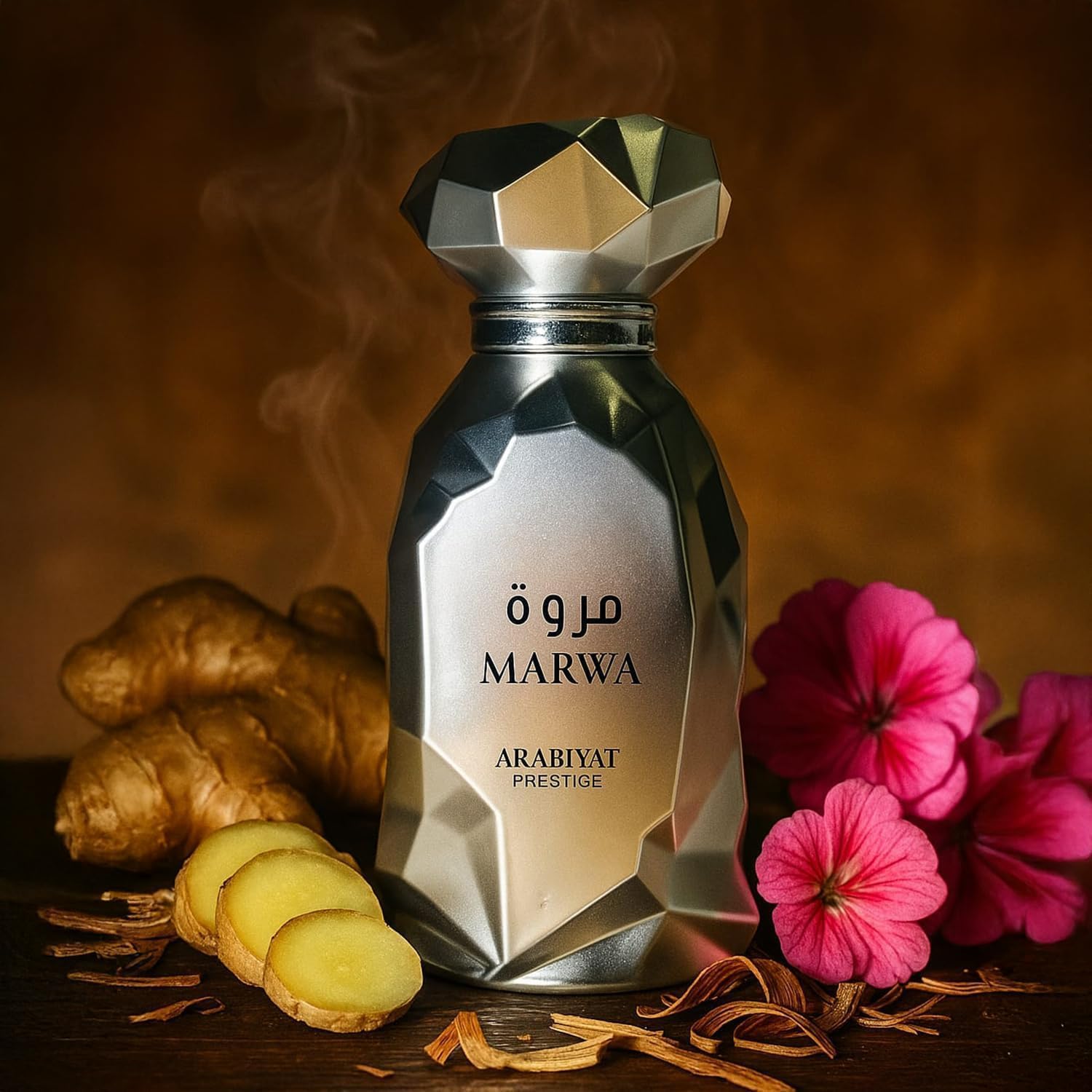Arabiyat Prestige Marwa Eau de Parfum, 100ml Perfume, Silver For