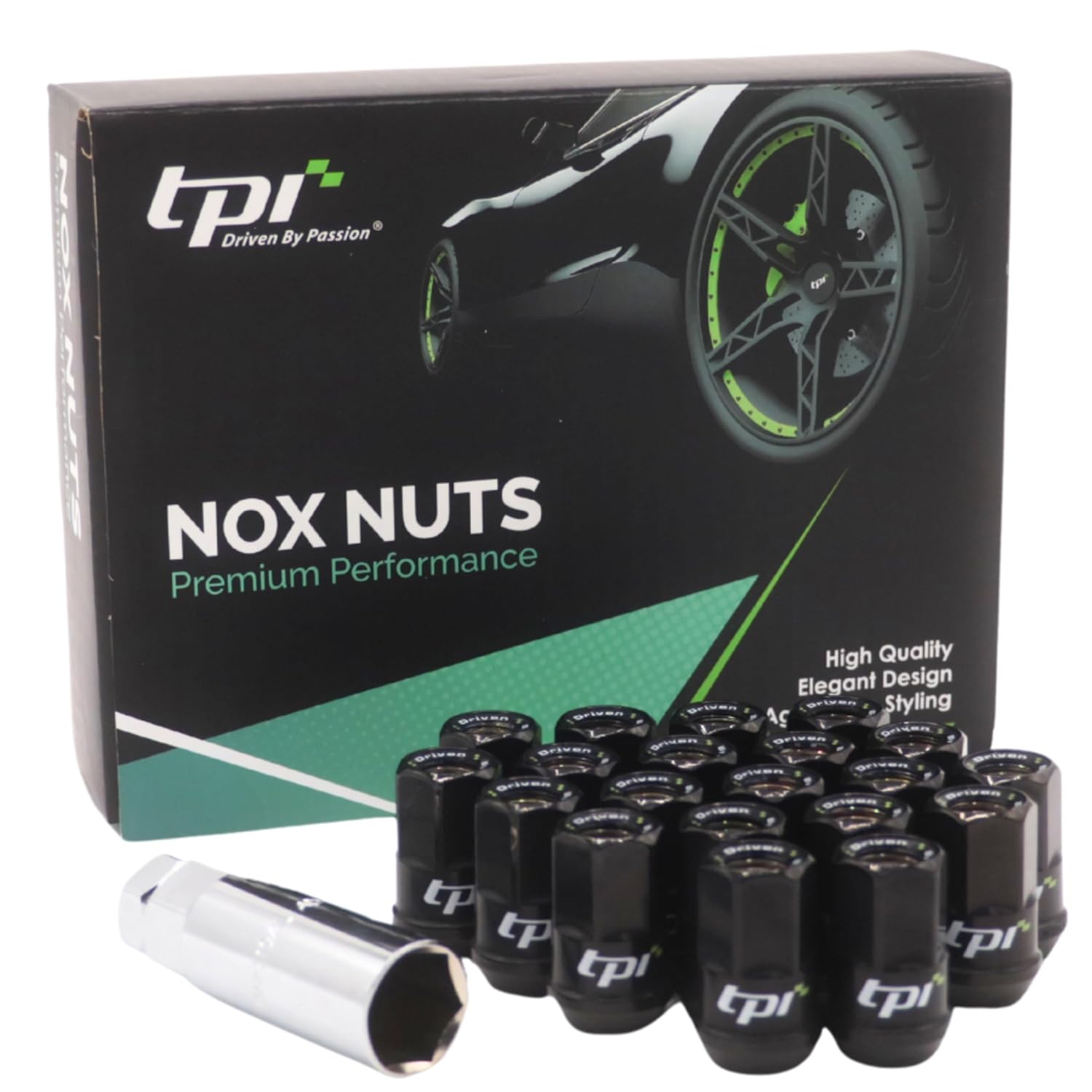 5穴 pcd100 work アルミホイール19インチジーストst2 ナット付き