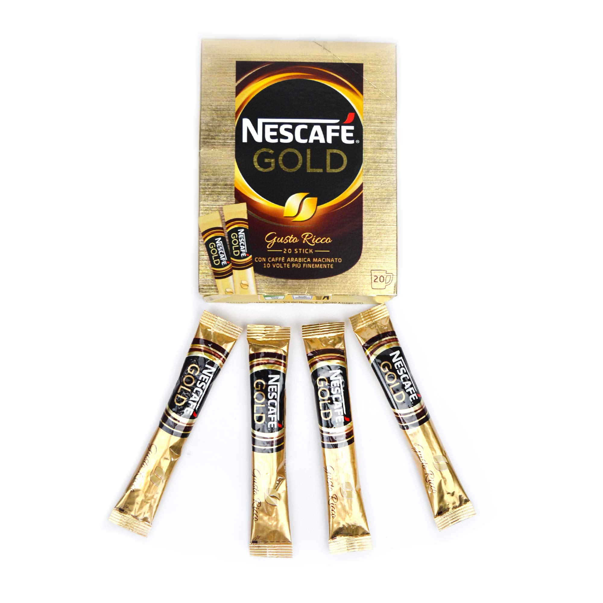 Nescafe - Lote de 240 cápsulas de café liofilizado soluble de porción única Nescafe para hoteles Bed and Breakfast