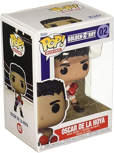 Funko POP Pop! Boxeo Oscar De La Hoya, Multicolor, 3.75 pulgadas