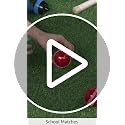 Image of TIMA Sports Fun Poly Hard Synthetic Red Cricket Ball (Red Pack of 4)