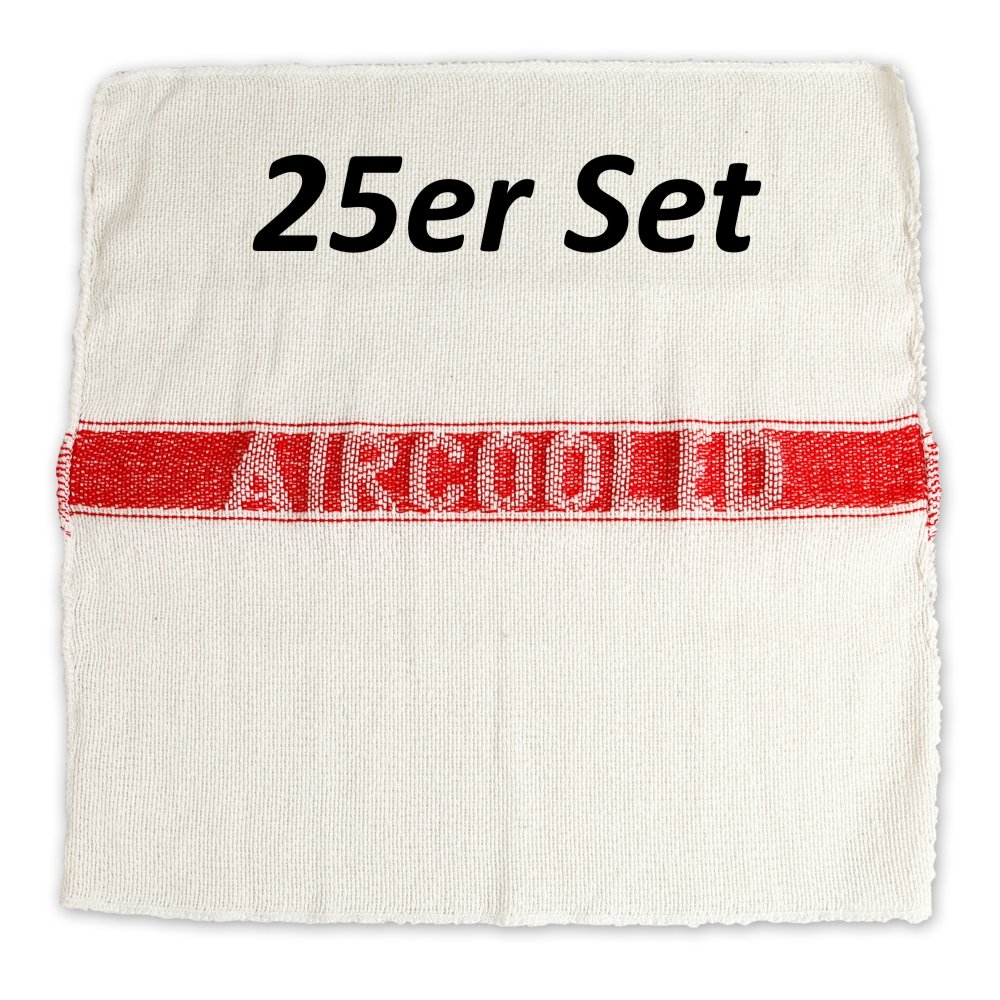 Aircooled Öl Lappen 25er Set (by Air Cooled