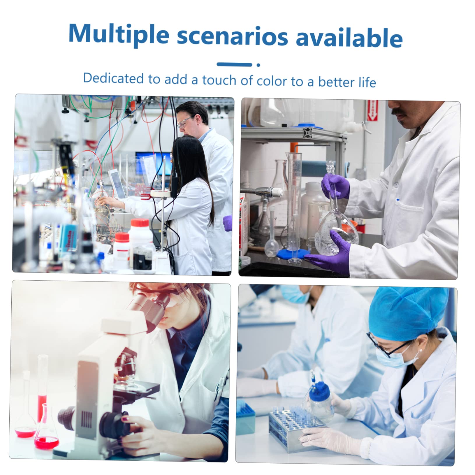 Cabilock 3 Pezzi Ganci per Esperimenti Scientifici Clip per Provetta e Beaker Strumento Fissaggio Pratico e Sicuro Accessorio da Laboratorio