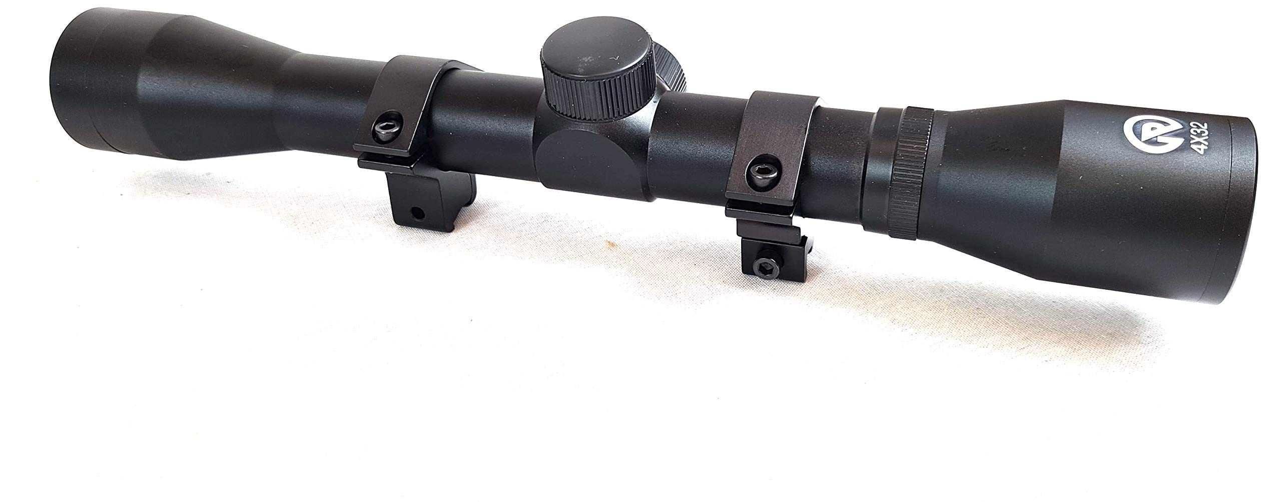 OTTICA PER CARABINA AD ARIA COMPRESSA 4X32 CON ATTACCHI CANNOCCHIALE MIRINO ottica carabina aria compressa 4,5 per SLITTA DA 11MM