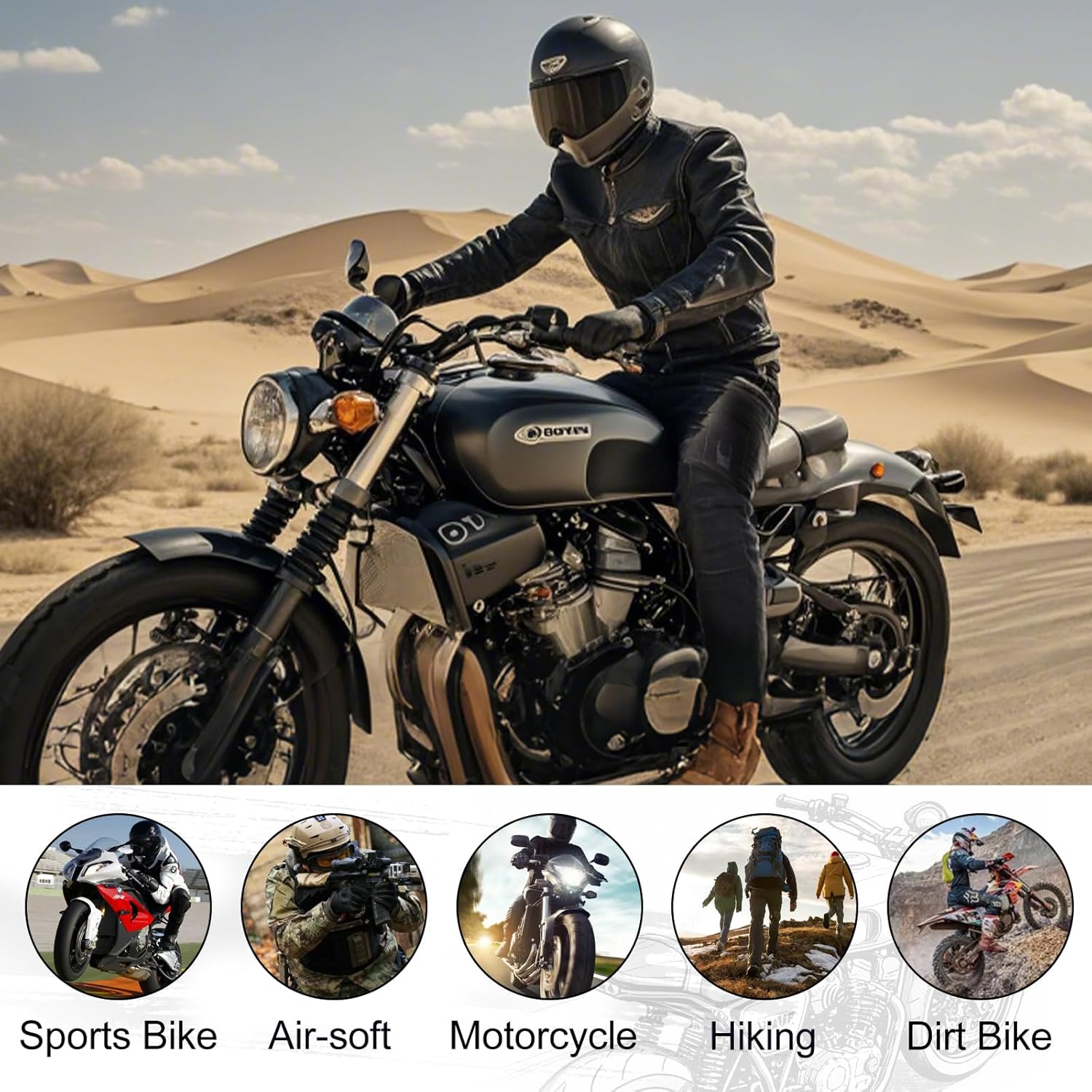 Motorcycle Pants Mens, Made of high-Strength wear-Resistant Fabric - Motorcycle Riding Pants are Also Work Pants with Armor