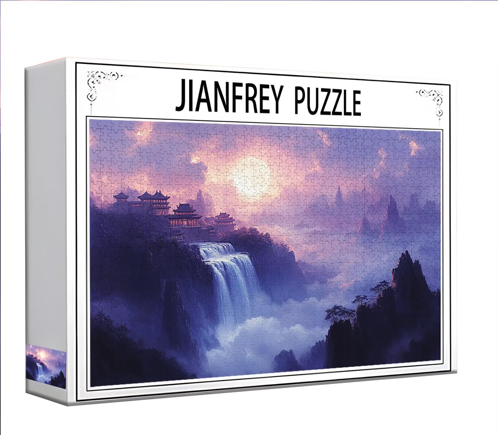 Puzzle 2000 Piezas Adultos Puzzle Caer Paisaje Rompecabezas Adultos XXL 100 x 70cm, Impossible Rompecabezas, Jigsaw Arte Juego Educa Familiar Aliviar El Estrés, Regalos para Hombres y Mujeres H-0