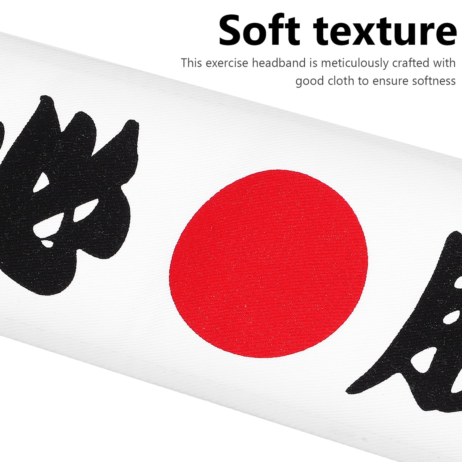 minkissy Giapponese Fascia Bushido Hachimaki Fascia Ninja Arti Marziali (Deve Vincere) Da Corsa Da Fasce Per Unisex Adulto Per Karate Sport Cosplay Fornitura
