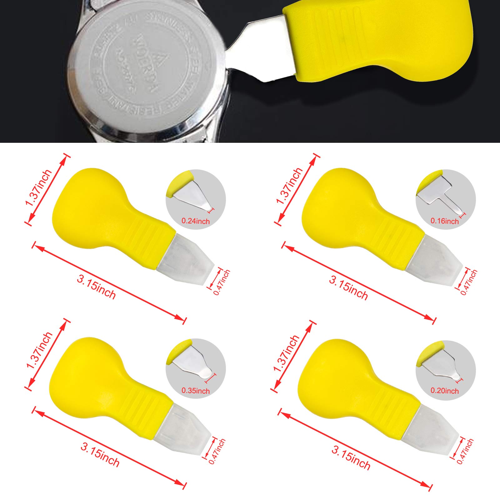 Ziss Uhren-Set mit 15 Werkzeugen, 3-in-1 Uhrenarmband, Verbindungsstift, Werkzeug-Set mit Tragetasche, geeignet für Uhrenschmuck, Brillen für Experten und Anfänger