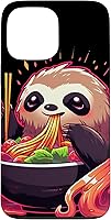 Vista 24 de Sloth Eating Ramen Japanese Noodles Soup Kawaii Case for iPhone 16