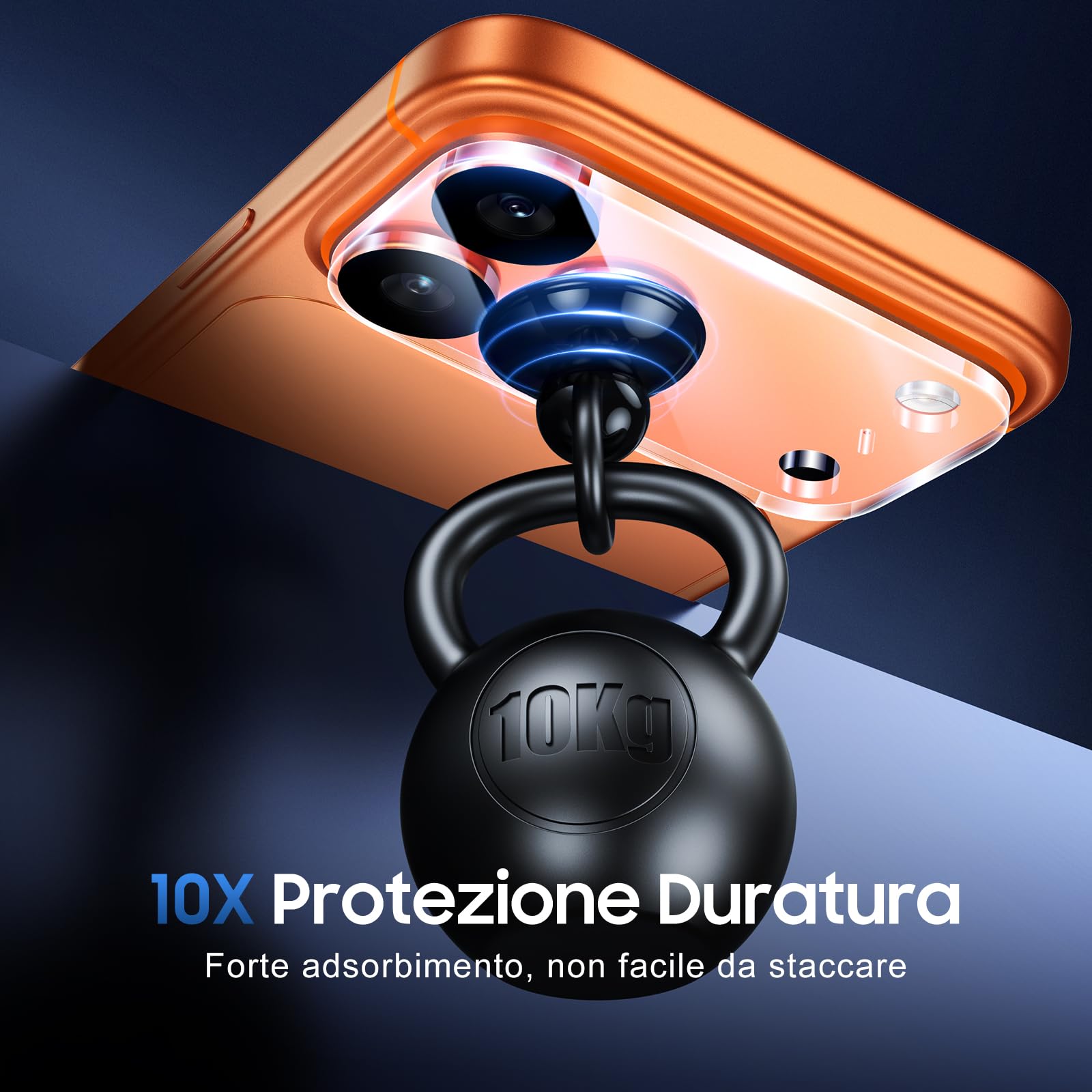 UniqueMe per iPhone 17 Pro Pellicola Protezione Fotocamera - HD Schermo, la Fotografia con Flash non è Influenzata, Anti-graffio, Durezza 9H - 3 Pezzi
