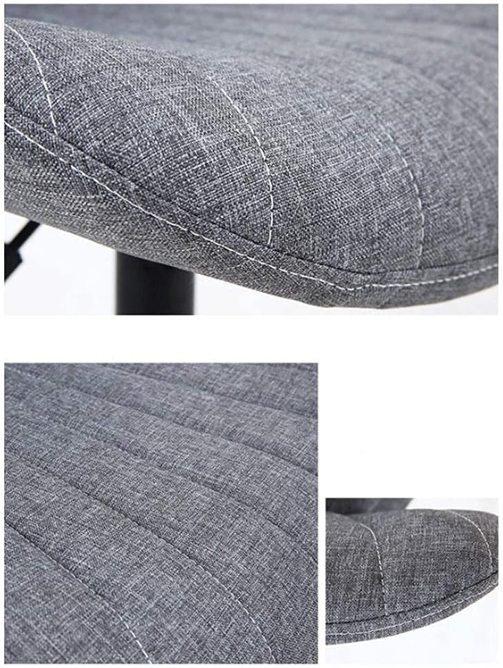 Living Room Accessories Modern Simple Fabric Swivel Chair Breakfast Bar Stool Conference Chairs Gaming Chair Drafting Stool with Wheels Ergonomic Office Chair