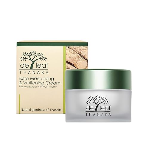 De Leaf thanaka Hidratante  Blanqueamiento Crema Extracto con multi-vitamin 15oz45g