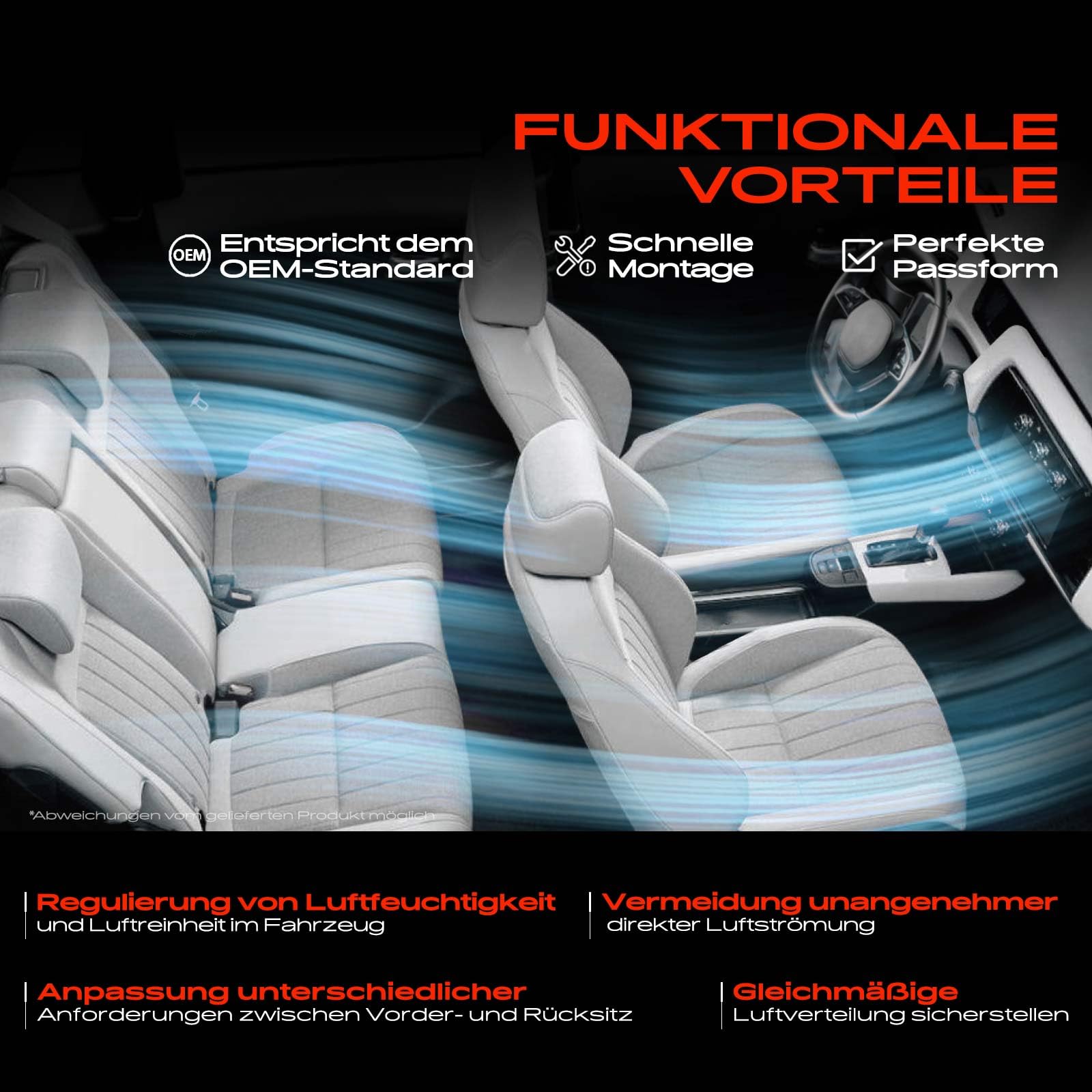 Frankberg Bocchetta dell'aria Diffusore dell'aria Uscita dell'aria Anteriore sinistro Compatibile con A6 Allroad 4FH A6 Avant 4F5 A6 Replace# 4F1820901D