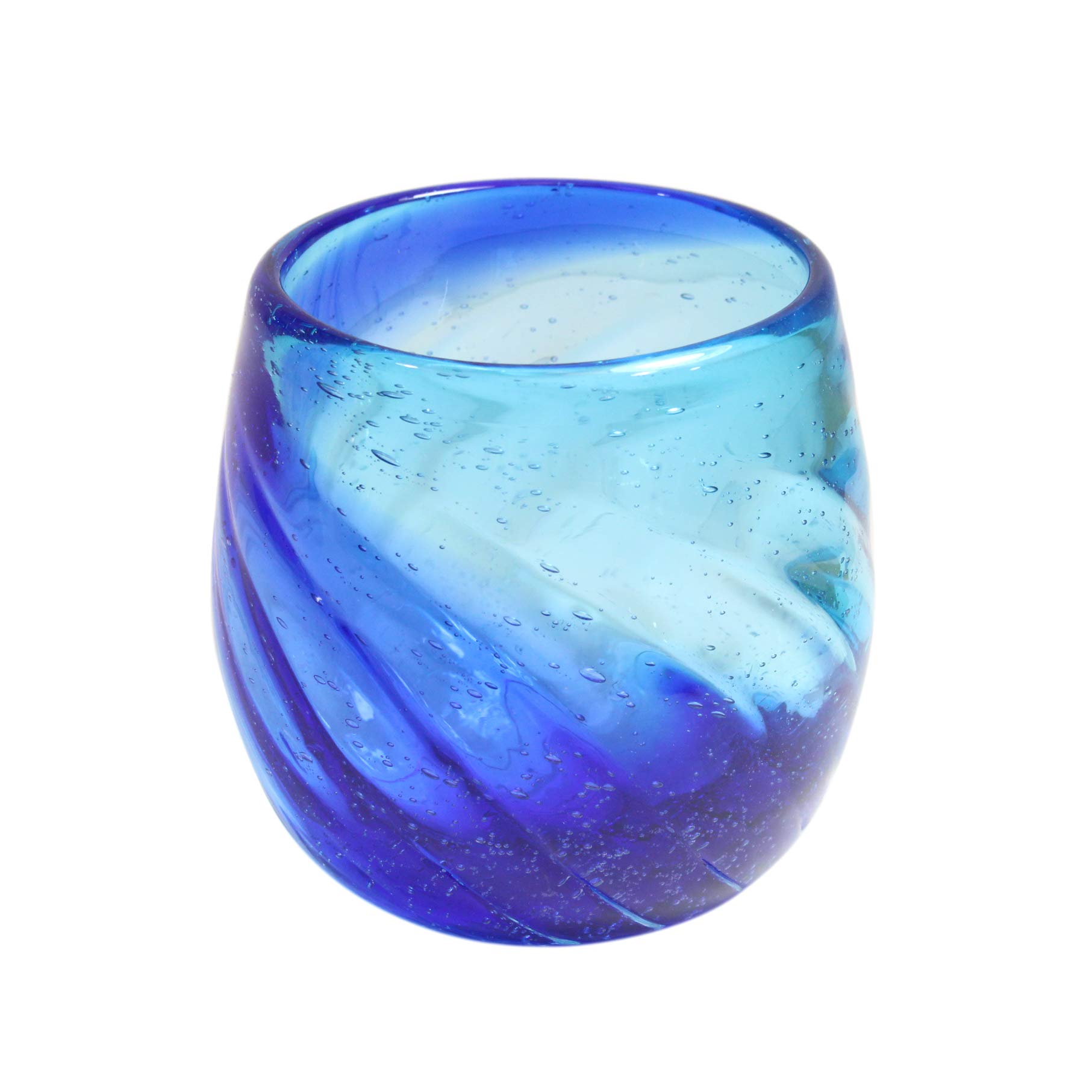Castle Enterprise New Instagram Churaumi Baru Glass (Large) Water & Blue : Home & Kitchen