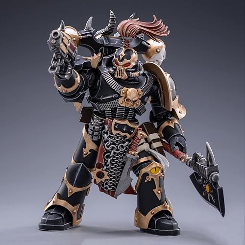 Miniatura 4 de Pipigirl JoyToy - Figuras de acción de soldado con licencia genuina 118 de 40 K, kits de modelos de guerrero extremo militar militar de 4 pulgadas